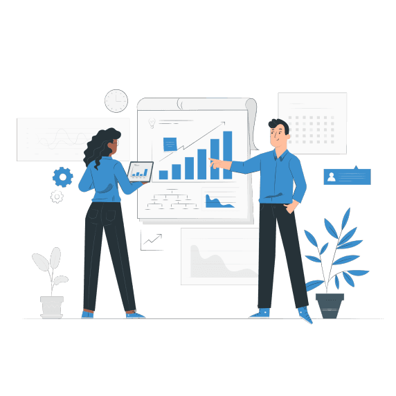 Marketing Digital illustration